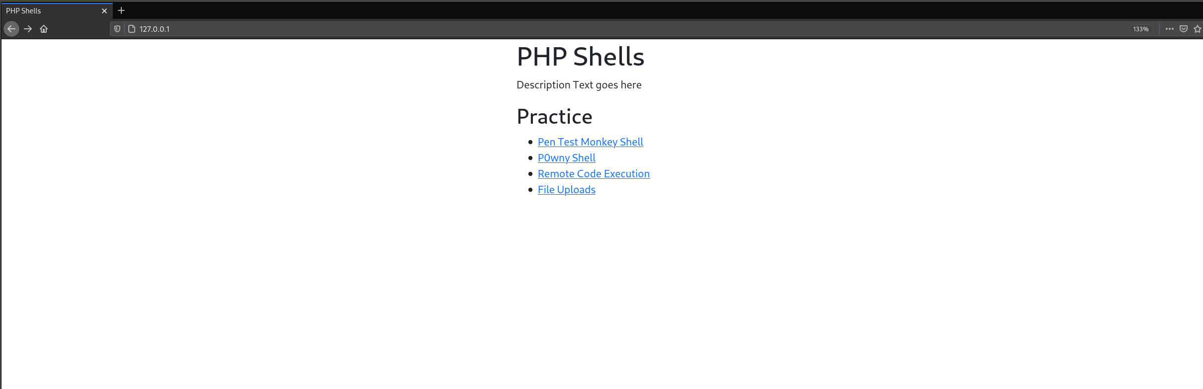 PHP Shell Playground