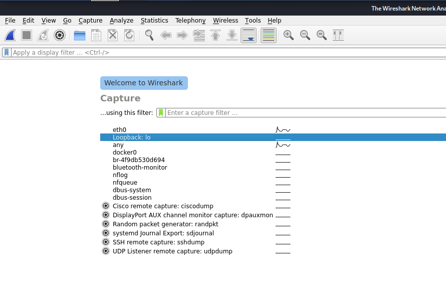 Selecting Loopback